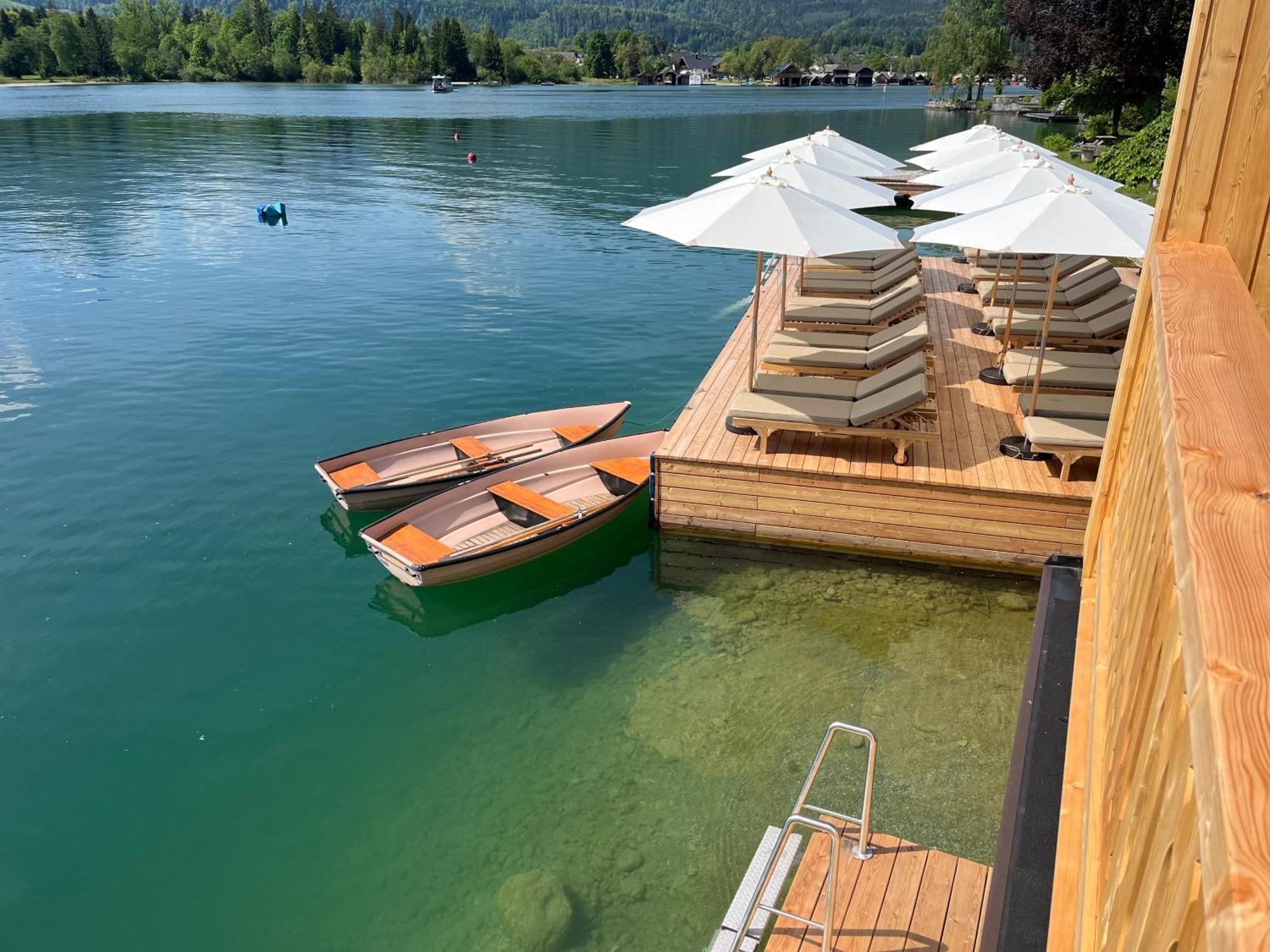 Strandhotel Margaretha Sankt Wolfgang im Salzkammergut Exterior photo